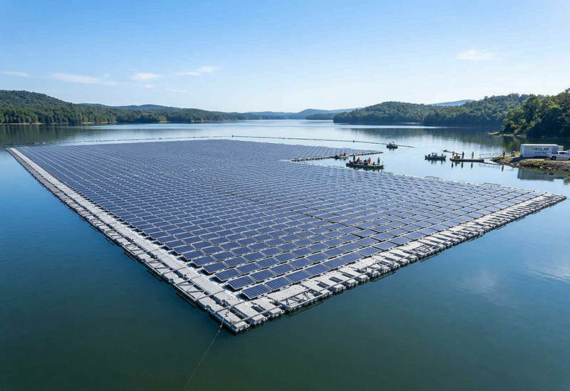 Sistemas fotovoltaicos flutuantes: aproveite a energia solar em superfícies aquáticas
