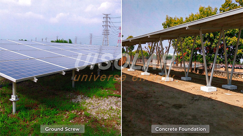 Parafusos de Fundação vs. Fundações de Concreto: Qual é Melhor para Projetos Solares? 