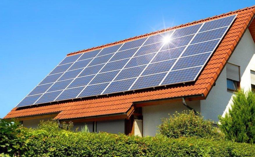  Como O painel solar é montado no telhado regular Tipos? 