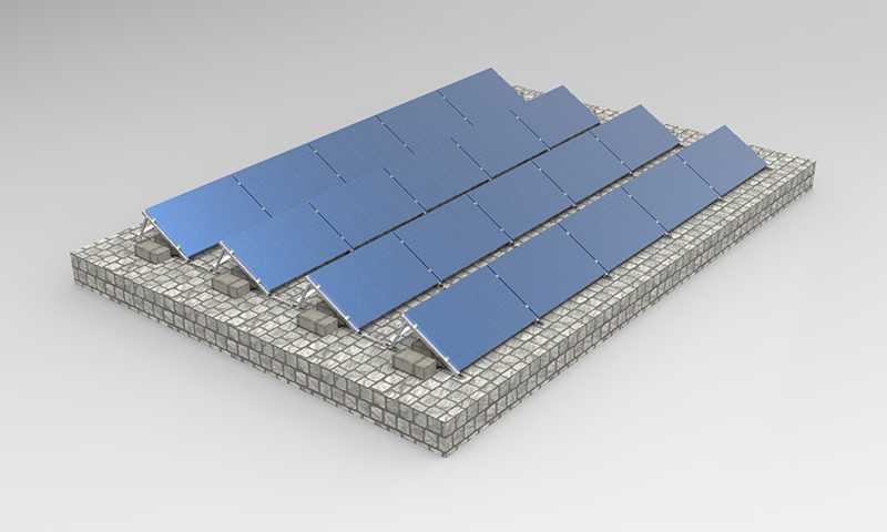 O que podemos nos beneficiar da estrutura de montagem com lastro solar?