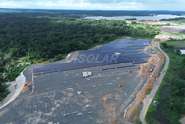 UISOLAR Fornece com sucesso o Sistema de Montagem em Solo de Pilha Dupla ST2 para Projeto Solar de 24MW em Belize