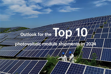 Perspectivas para as 10 principais remessas de módulos fotovoltaicos em 2024