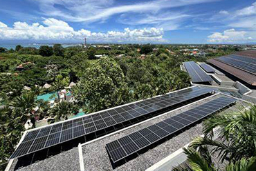 Bali: Lançado programa de promoção de energia fotovoltaica em telhados. Prédios públicos serão obrigados a instalar energia fotovoltaica.