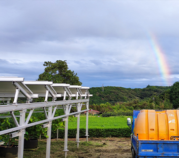 fazenda de projeto-solar de montagem no solo